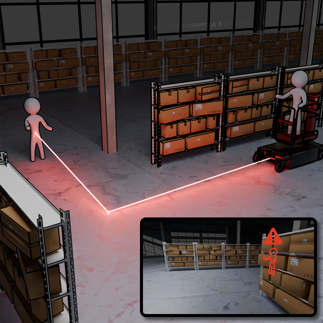 Tracking hidden objects